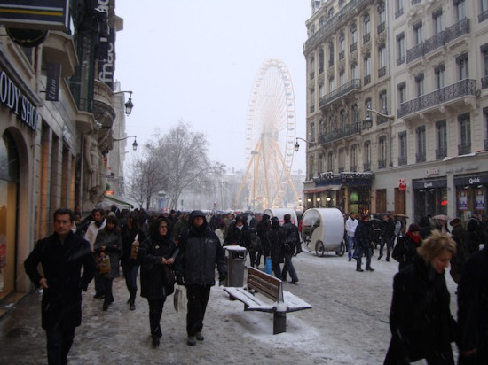  La neige s'éloigne, place au froid