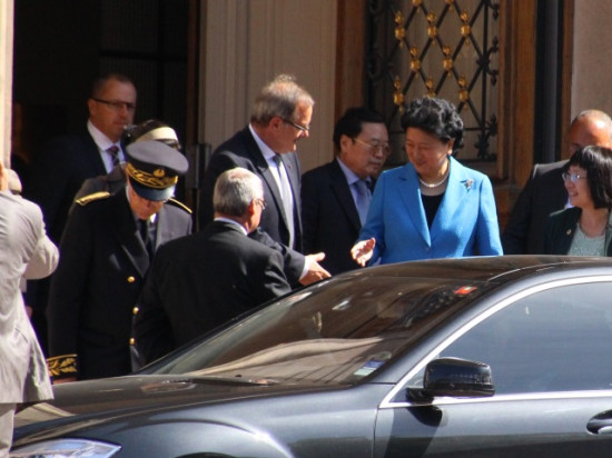 Visite de la vice-Premi&egrave;re ministre chinoise &agrave; Lyon : des coupures de circulation en Presqu'&icirc;le