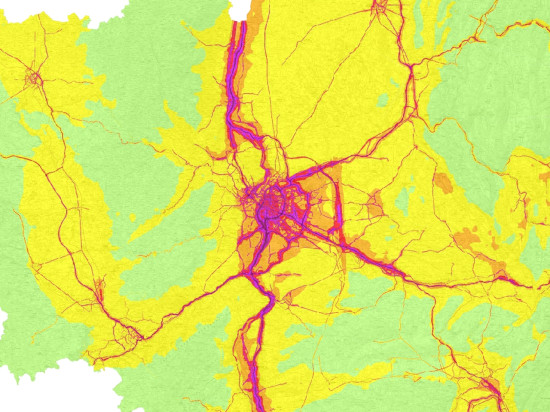 Un outil pour identifier les nuisances air et bruit voit le jour en Rhône-Alpes