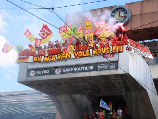 500 cheminots manifestent au départ de Perrache : Pépy et le Progrès ciblés
