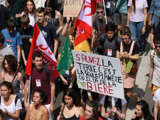 Lyon : entre 2000 et 4000 jeunes mobilisés pour le climat ce vendredi