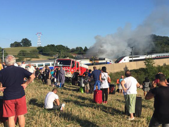 TGV en feu pr&egrave;s de Lyon : la SNCF pr&eacute;voit des remboursements jusqu&rsquo;&agrave; 200%