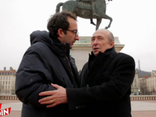 "Bip-Bip ? Hop !" : Gérard Collomb bourré, d'auto-dérision au Petit Journal de Canal +