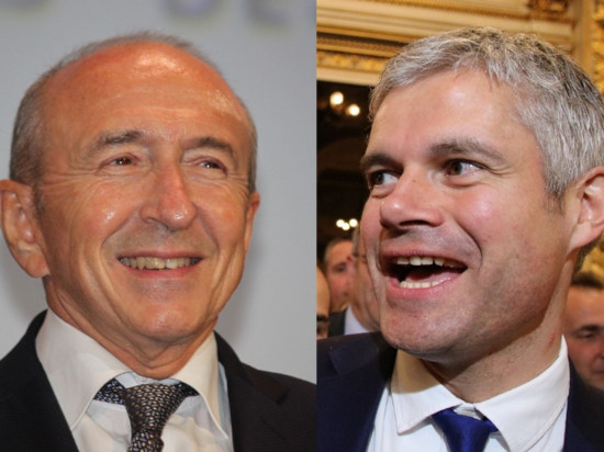 Bonne opinion des Français : Gérard Collomb chute, Laurent Wauquiez bondit