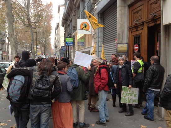 Notre-Dame-des-Landes : une cinquantaine de personnes envahit la fédé PS du Rhône (Màj)