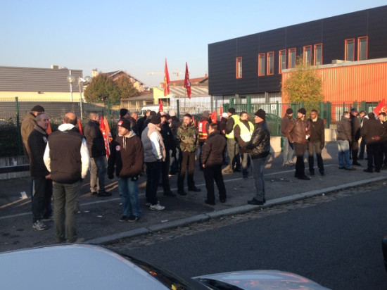 Lyon : les convoyeurs de fonds dans la rue