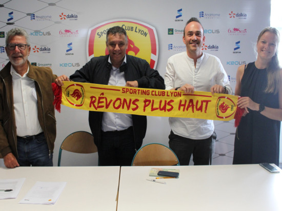 Le Sporting Club de Lyon et Dott signent un partenariat