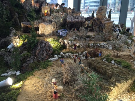 Une crèche installée à l'Hôtel de Région