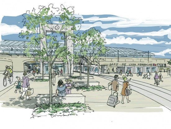Lyon : la gare Perrache s’offre une remise à neuf