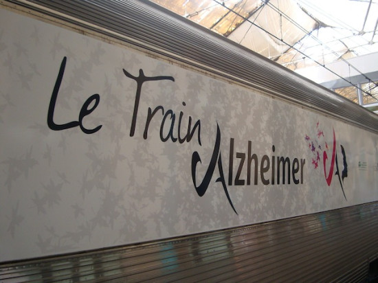 Le train Alzheimer fait étape à Lyon