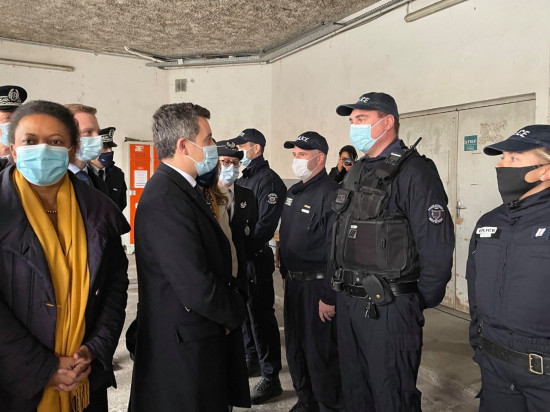 Visite de Gérald Darmanin : QRR et renforts policiers pour Vaulx-en-Velin et Rillieux-la-Pape