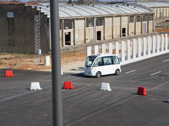 Les navettes autonomes du Groupama Stadium seront lancées d'ici cet été Les navettes autonomes du Groupama Stadium seront lancées d'ici cet été