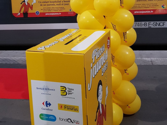 Le train des pièces jaunes passera ce samedi à la gare de Perrache