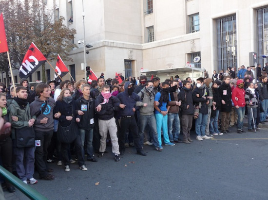 Une nouvelle manifestation pour dénoncer les interpellations du mois d'octobre