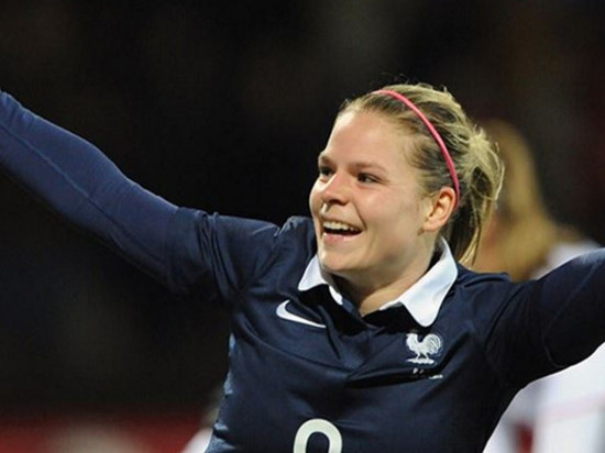 Euro 2017 : Eugénie Le Sommer (OL féminin) libère l'Equipe de France