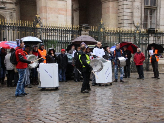 Les salariés de Fagor Brandt ont manifesté à Lyon Les salariés de Fagor Brandt ont manifesté à Lyon