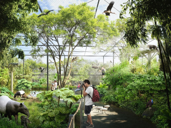 Lyon : la forêt d'Asie du parc de la Tête d'Or déjà plus chère que prévue