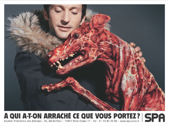 Les militants anti-fourrure se rassemblement samedi à Lyon