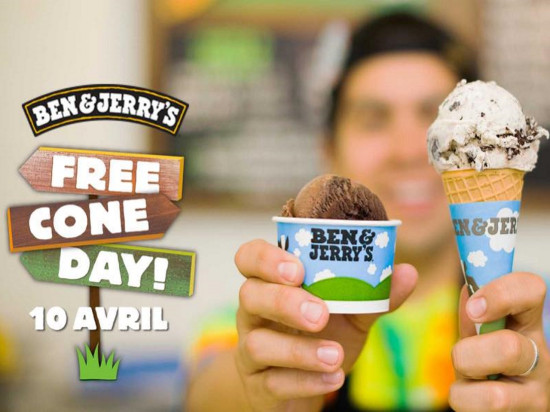 Free Cone Day : distribution gratuite de glaces ce mardi à Lyon !