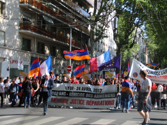 Journée de commémoration du génocide arménien à Lyon