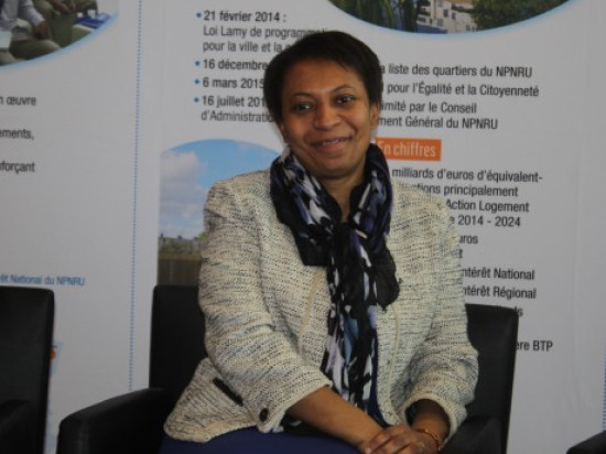 Hélène Geoffroy en déplacement à Lyon ce vendredi