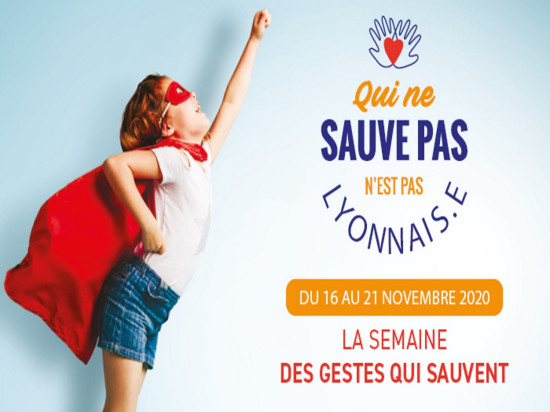 Lyon : une semaine des gestes qui sauvent… en ligne