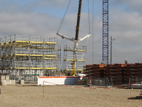 Grand Stade de l'OL : un ouvrier victime d'un malaise mortel sur le chantier Grand Stade de l'OL : un ouvrier victime d'un malaise mortel sur le chantier