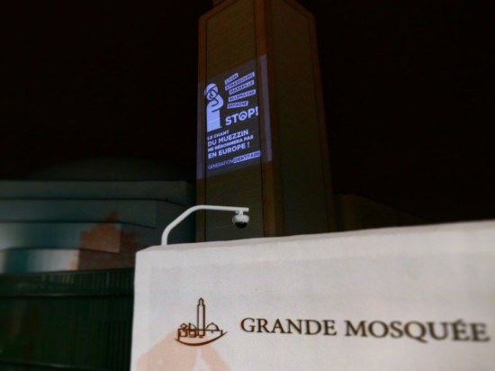 La Grande Mosquée de Lyon prise pour cible par les identitaires