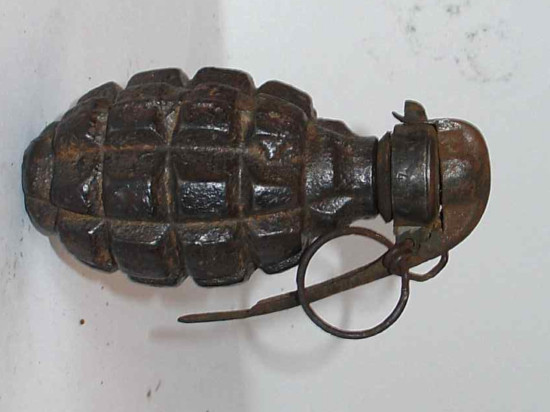 Caluire : deux jeunes découvrent une grenade de la guerre 14-18