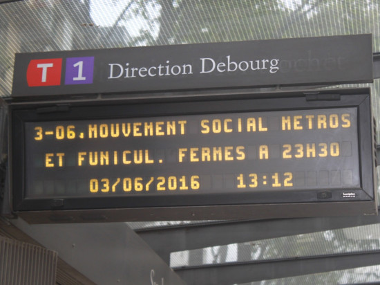 Toujours pas de métro en fin de soirée mercredi à Lyon Toujours pas de métro en fin de soirée mercredi à Lyon