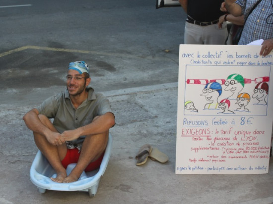 Les nouveaux tarifs de la piscine du Rhône devant la justice !