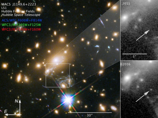 Un astronome lyonnais a participé à la découverte de l'étoile la plus lointaine jamais observée Un astronome lyonnais a participé à la découverte de l'étoile la plus lointaine jamais observée