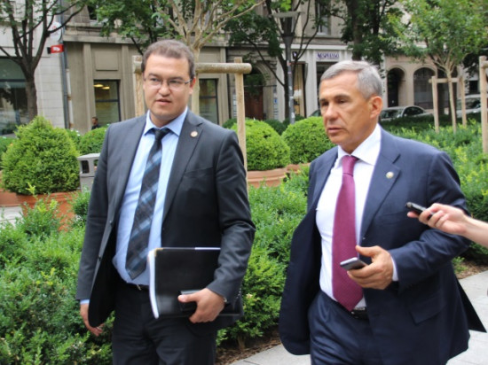 Le pr&eacute;sident du Tatarstan &agrave; Lyon ce mardi