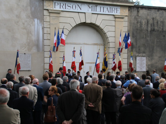 Plus de 200 personnes à la commémoration de la libération de la prison de Montluc Plus de 200 personnes à la commémoration de la libération de la prison de Montluc