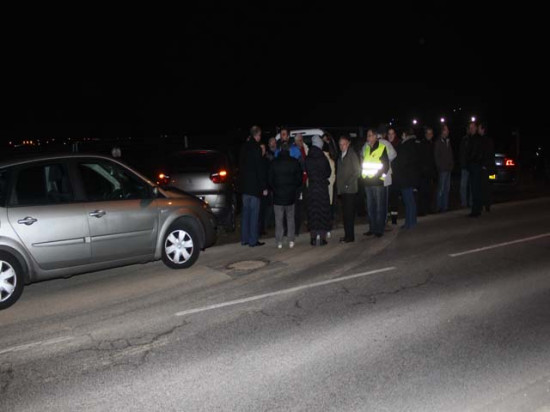 Opération escargot des anti-Grand Stade de l'OL