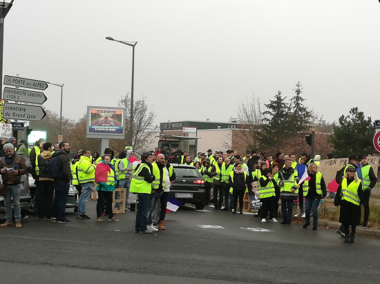 Gilets jaunes : -70% de chiffre d'affaires pour Auchan Saint-Priest