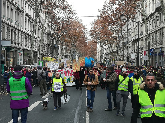 Lyon : une 3e Marche pour le climat moins suivie mais toujours impressionnante