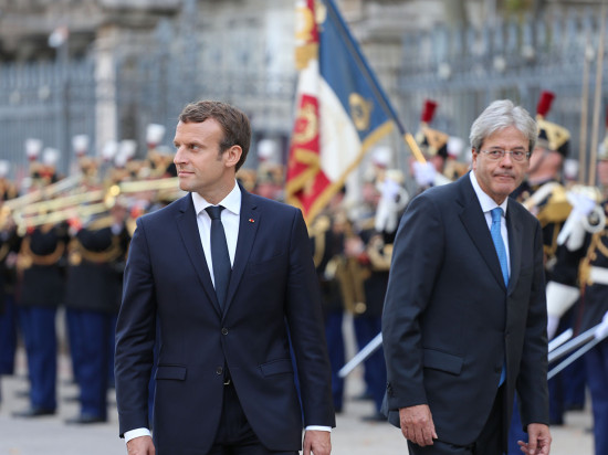 Emmanuel Macron à Lyon pour le 34e sommet franco-italien
