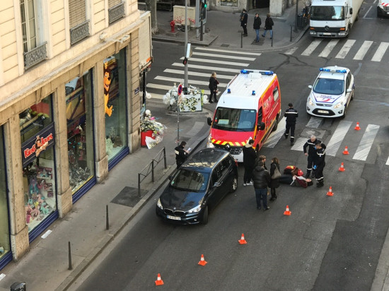 Lyon : un nouvel accident cours Vitton impliquant un pi&eacute;ton
