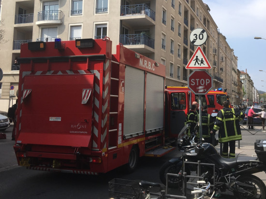 Lyon : la rue Bossuet fermée après une fuite de gaz Lyon : la rue Bossuet fermée après une fuite de gaz