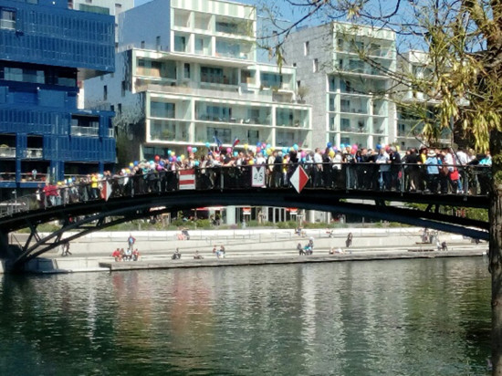 Les Marcheurs lyonnais ne rassemblent que 200 personnes à Confluence