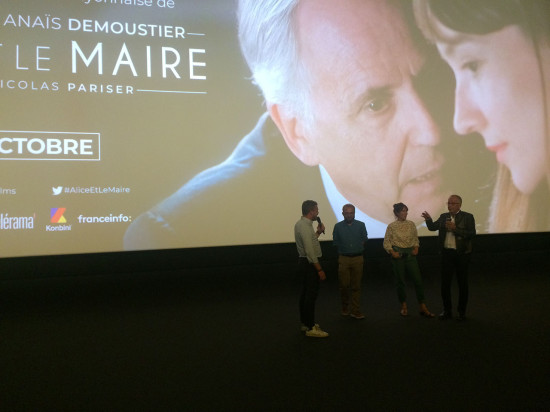 Fabrice Luchini fait le show pour Alice et le Maire, le film que Gérard Collomb a voulu bouter hors de Lyon