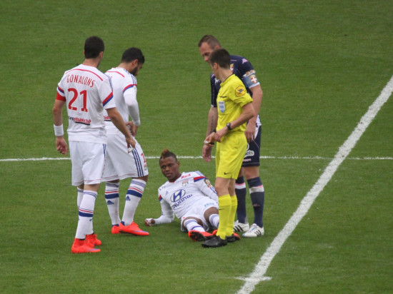 OL : Clinton Njie ne souffre que d’une simple contracture