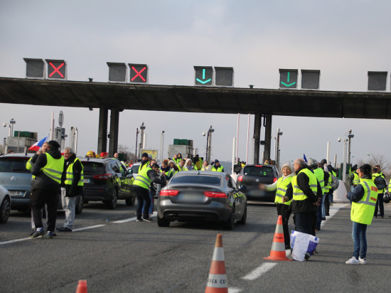 Les péages de la région ciblés par les gilets jaunes du dimanche