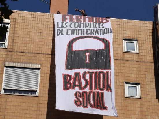 Lyon : le Bastion Social sur le toit de Forum Réfugiés