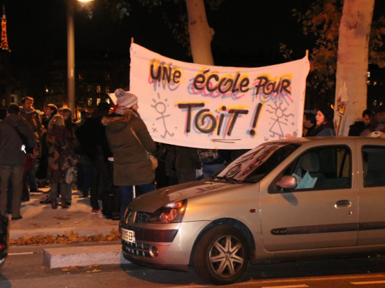 Lyon : 350 personnes mobilisées pour les enfants SDF, le combat va continuer