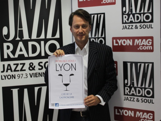 Bertrand Gutty, un "citoyen" qui milite pour la Cité de la Gastronomie à Lyon