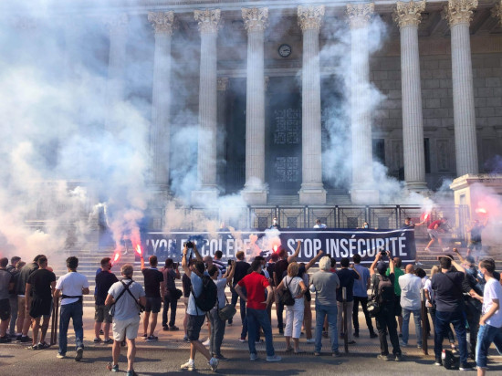 Lyon : peu de monde à la manifestion "contre l'insécurité"