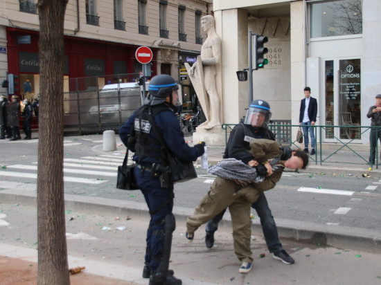 Lyon : 23 gardes à vue à l’issue de la manifestation contre la loi Travail