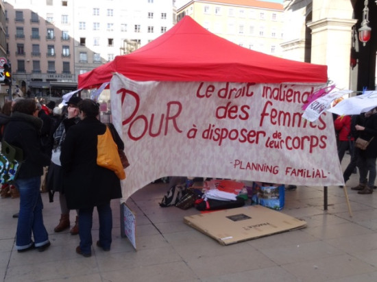 Journée de mobilisation ce samedi à Lyon pour le droit à l'IVG Journée de mobilisation ce samedi à Lyon pour le droit à l'IVG